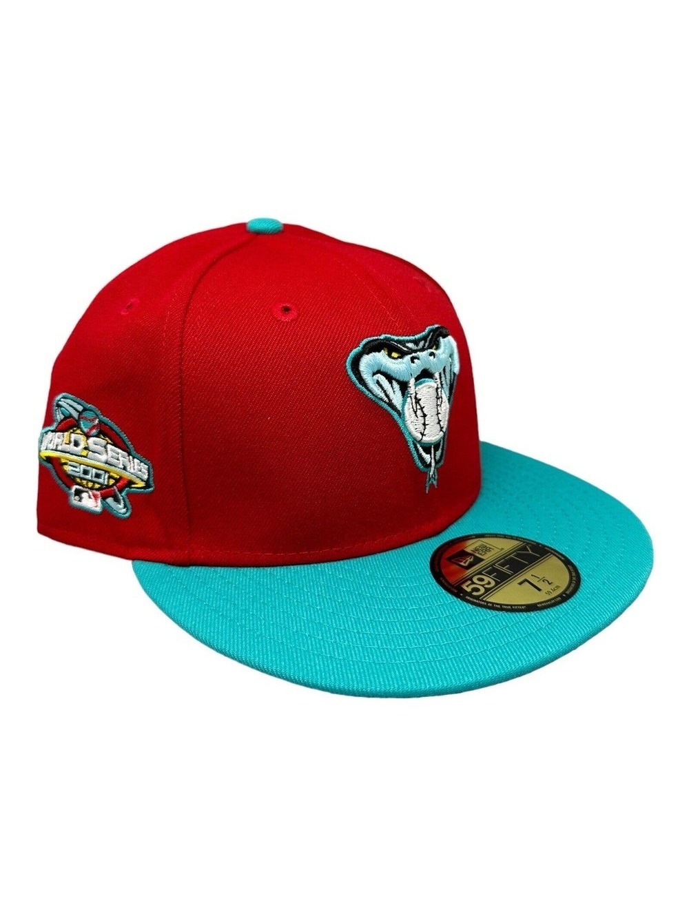 New Era Arizona Diamondbacks Captain Planet 59FIFTY Fitted Hat 01 WS Patch 7 1/2